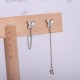 9ct Gold 925 Sterling Silver Stud Earrings Bar Butterfly Heart Moon Flower Cz Lightning Chain Stud Earring Drop Dangle Small Chain Stud Earrings For Women Girls 9ct Gold 925 Sterling Silver Stud Earrings Bar Butterfly Heart Moon Flower Cz Lightning Chain Stud Earring Drop Dangle Small Chain Stud Earrings For Women Girls